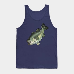 Large Mouth Bass Tank Top